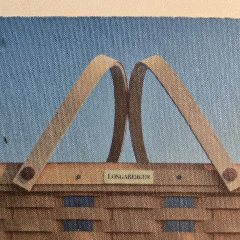 Longaberger Basket Dresden Office 8x10 Mousepad Mouse Ultra RARE